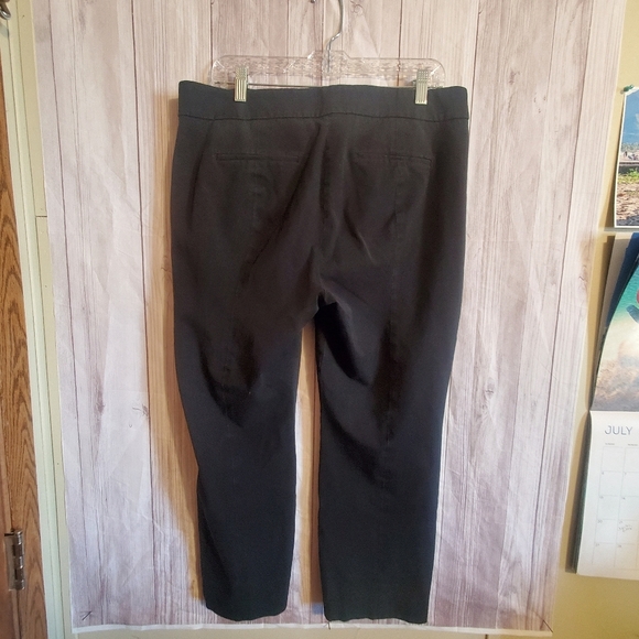 J CREW REMI. BLACK SZ 14. STRETCH. HIGH RISE - Picture 5 of 8